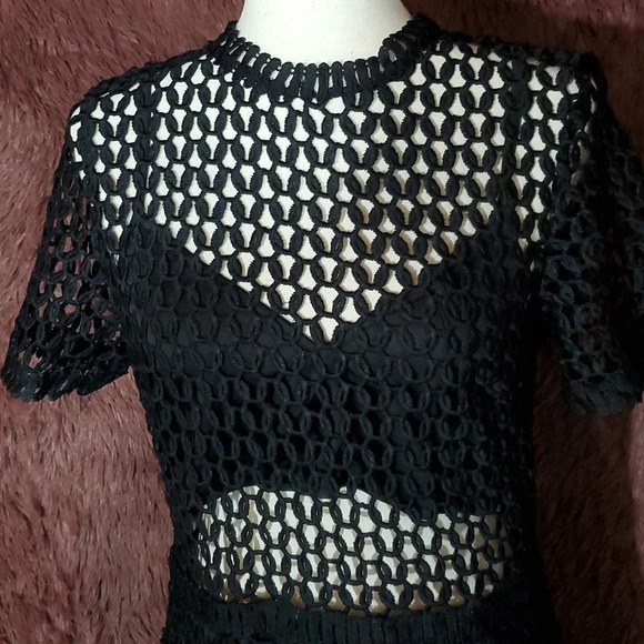 San Joy Black Cutout Maxi Dress NWT - Picture 4 of 12